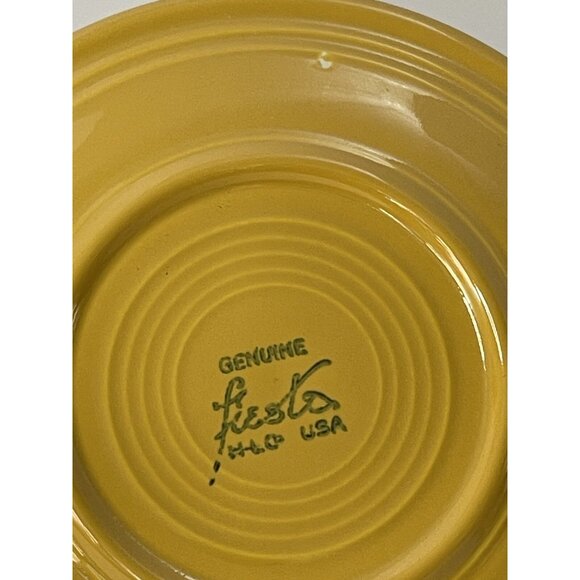 Fiestaware, Vintage Marigold Salad Plate, 7 1/2" - Picture 2 of 3